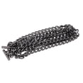 thumbnail image 1 of Black Metal Bag Chains for DIY Straps Replacement Purse Chain Shoulder Bag Straps Small Handbags, 1 of 8