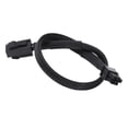 thumbnail image 4 of 2X Sleeved ATX 4 Pin P4 Male to ATX P4 Female CPU Power Extension Cable Black, 4 of 7
