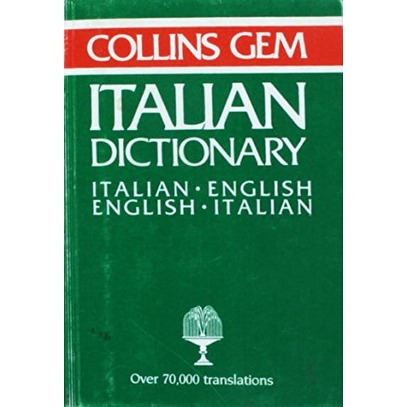 Pre-Owned Collins Gem Italian English English Ital, 9780004586298, 0004586298, Paperback, Revised edition