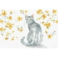 thumbnail image 3 of Audit, Lisa 14x11 Black Modern Framed Museum Art Print Titled - Happy Yellow 14A, 3 of 5