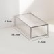 thumbnail image 2 of Caja de almacenamiento de escritorio cajón de acrílico transparente gabinete de almacenamiento, 2 of 10
