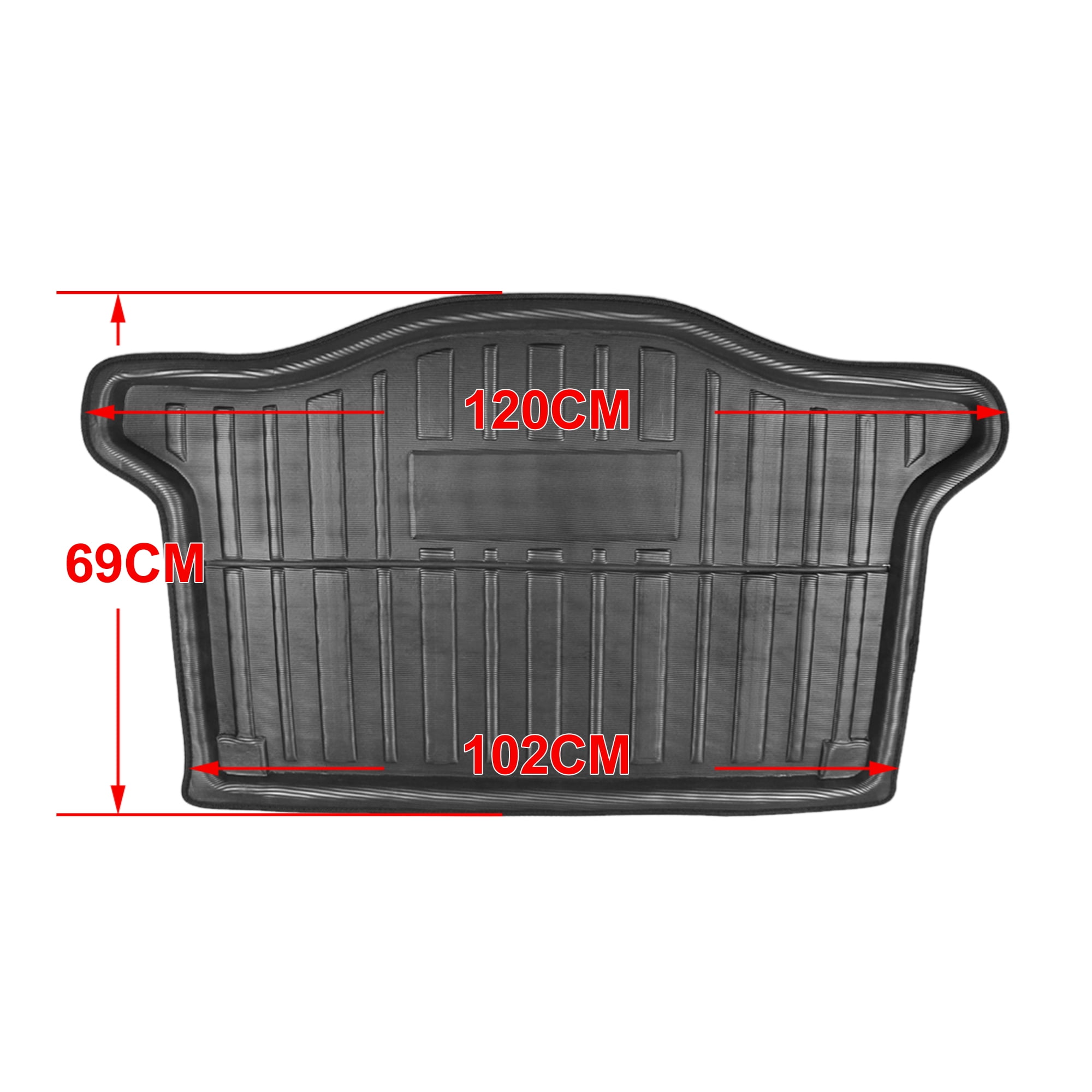 Unique Bargains Cargo Floor Mat All Weather Trunk Liner for Honda Fit 2016-2018 Plastic