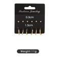 thumbnail image 3 of DPTALR Temperament Exaggerated Large Geometric Metal Suit Earrings Ladies Jewelry Gift, 3 of 3