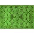 thumbnail image 1 of Ahgly Company Indoor Rectangle Oriental Green Industrial Area Rugs, 6' x 9', 1 of 4