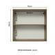 thumbnail image 4 of Alacena Gabinete Superior Cocina Madesa Lux 70cm MN, 4 of 5