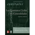 thumbnail image 1 of LOS CONTRATOS CIVILES Y SUS GENERALIDADES MCGRAW-HILL INTERAMERICANA RICARDO TREVIÑO, 1 of 1