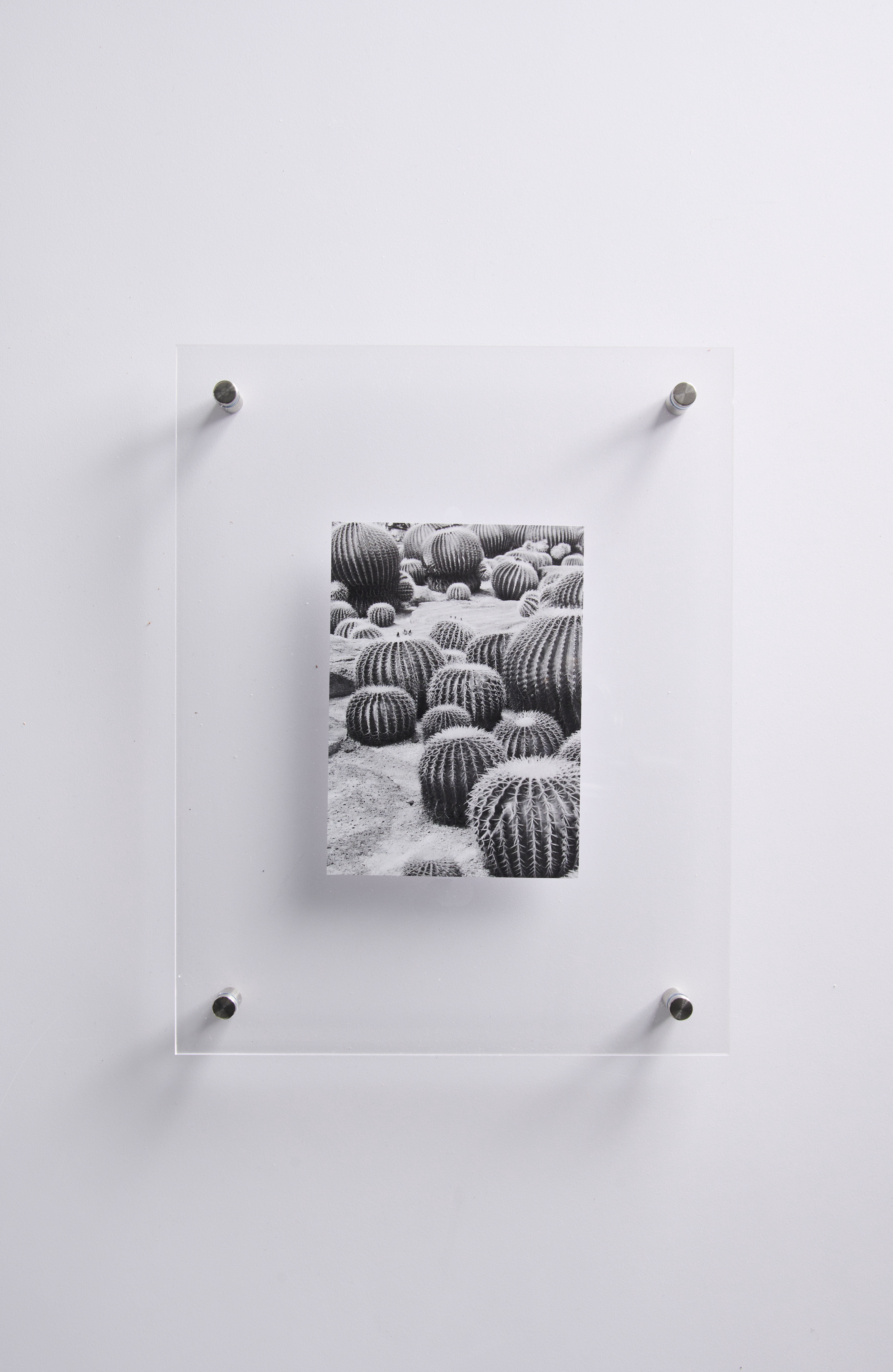 Better Homes & Gardens Silver 5x7 Floating Acrylic Frame with Silver Wall mount Hardware