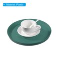 thumbnail image 4 of REGALWOVEN Restaurant serving trays are great for food, drinks, or desserts Dark Green, 4 of 6