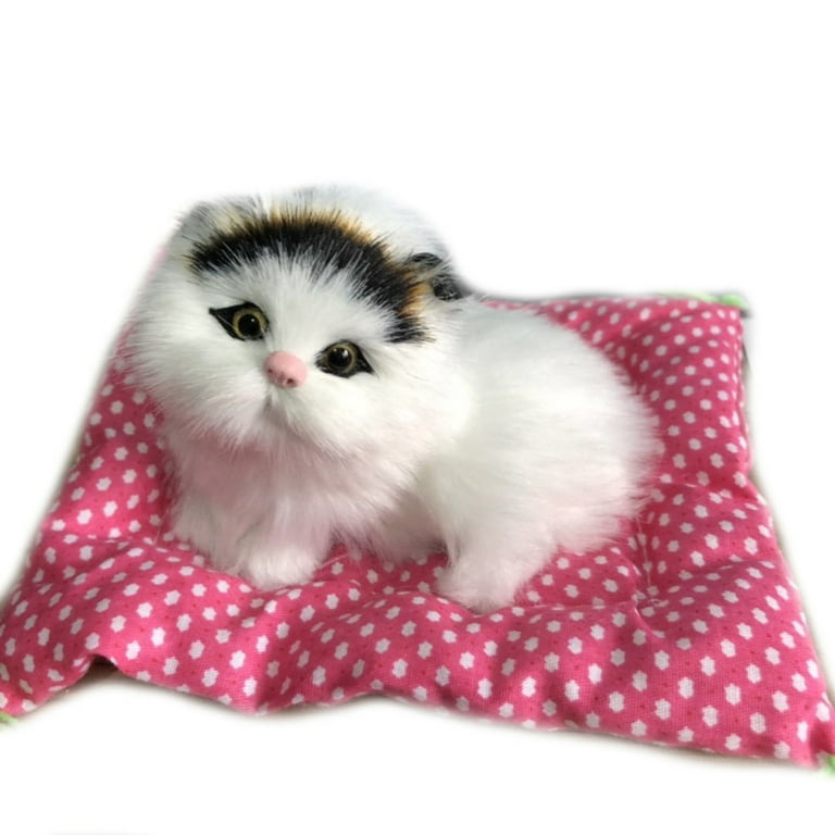 Realistic hotsell kitten toy