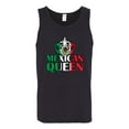 thumbnail image 2 of Wild Bobby Mexican Queen Latin Pride Men Graphic Tank Top, Black, 3X-Large, 2 of 5