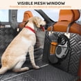 thumbnail image 4 of Funda de asiento de coche para perros PROZAR, extensor de asiento trasero con parte inferior dura, 4 of 7