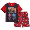 thumbnail image 1 of Star Wars Pyjama pour Garçons Darth Vader Ensemble T-Shirt et Shorts 4, 1 of 2