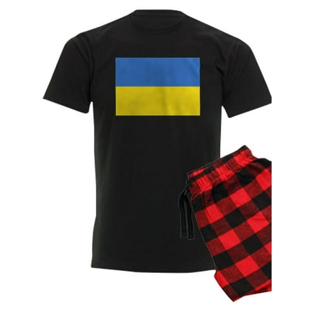 

CafePress - Ukraine Flag Pajamas - Men s Dark Pajamas