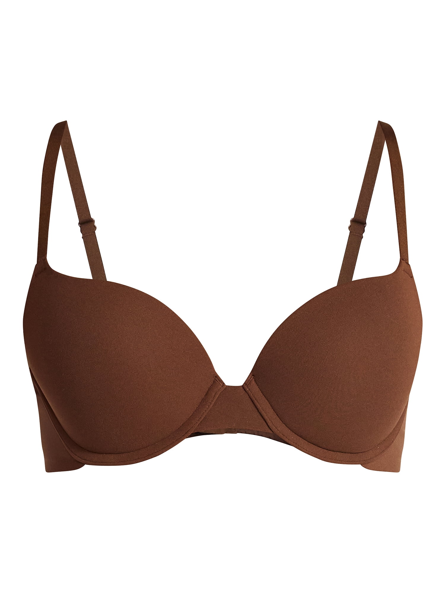 No Boundaries Fit Stretch Push Up Underwire Bra, Women's 34A-42DD