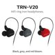 thumbnail image 1 of Twowood auricular TRN V20 Portátil In-Ear Detachable HiFi Música Auriculares con cable Auriculares Deportes Auriculares, 1 of 7