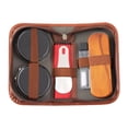 thumbnail image 3 of Abbracc Leather Shoe Shine Kit Boots Conditioning Practical Portable Shoe Polish Kit, 3 of 9