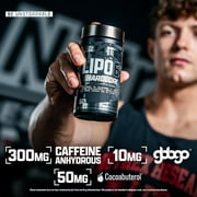 Nutrex Research Lipo-6 Hardcore Weight Loss Supplement, Appetite Suppressant, Diet Pills, Fat Burner Capsules – 60 Count