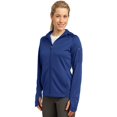 thumbnail image 4 of Sport-Tek Women's Drawcord Fleece Full-Zip Hooded Jacket, 4 of 4