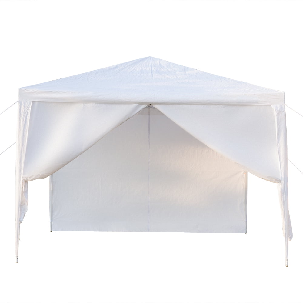 Kadyn Canopy Tent, Wedding Party Tent for Household, Wedding, Party, 10' x 10' portable household waterproof tent with Spiral Tubes, White