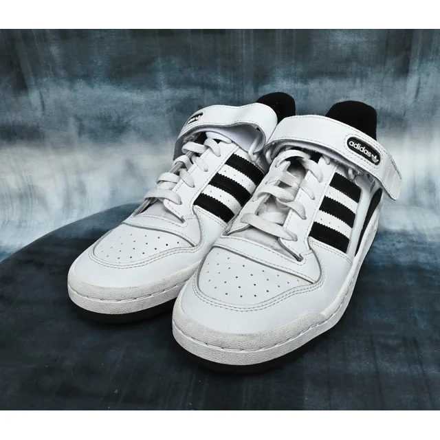 Ad-id-as Forum Low Shoes Basketball Classic White Black Sneakers Mens Sz 10