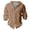 1Khaki, variant on Krdevn Boys Solid Color Hooded Button-Down Shirt Lightweight Cotton Long Sleeve for Kids Daily Casual Wear School Outdoor Activities Size:10-11 Years