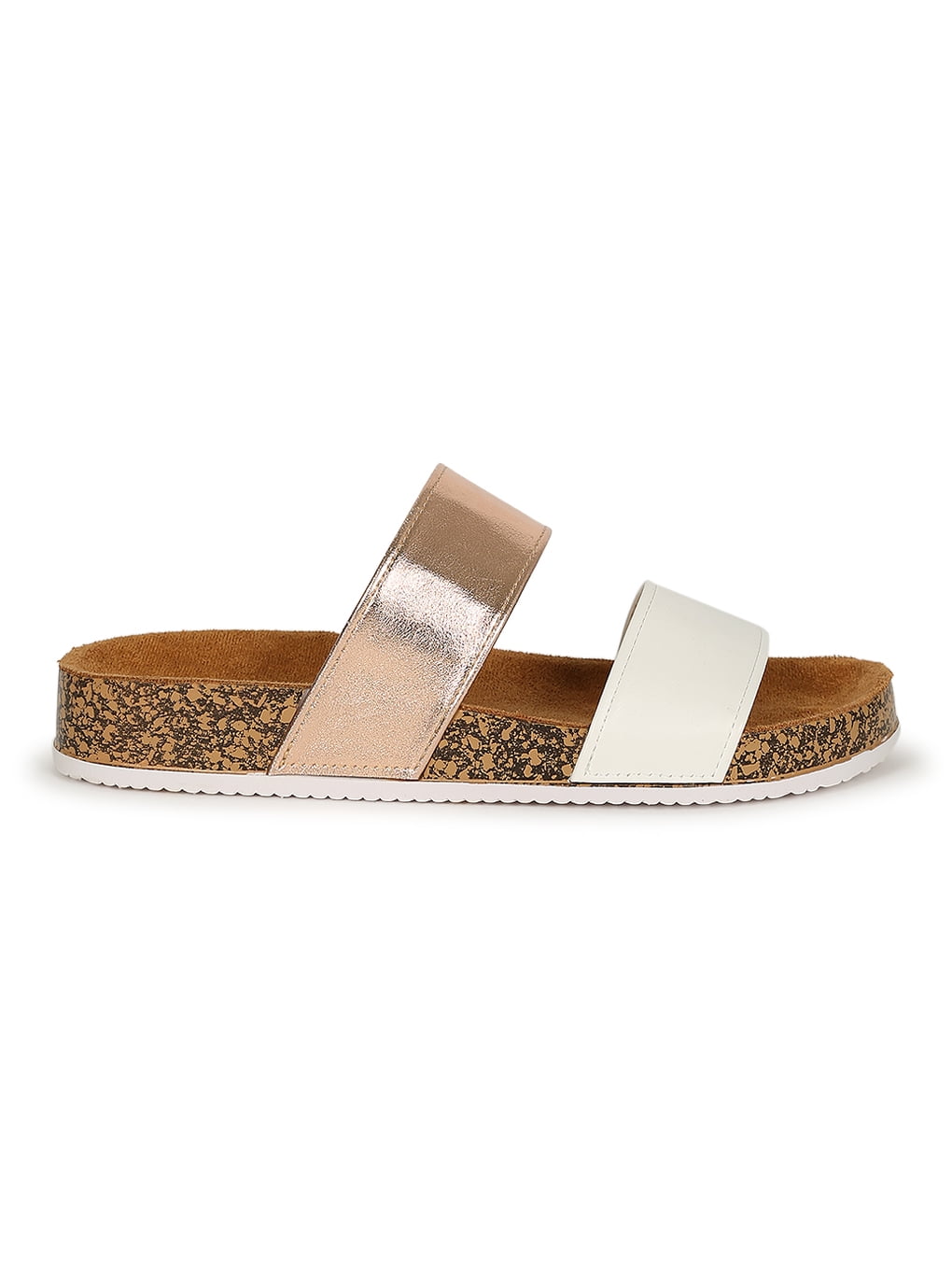 qupid double strap sandals
