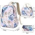 thumbnail image 4 of Mochila escolar para adolescentes y niñas, conjunto de mochila para niños con lonchera, estuche para lápices, mochila de viaje para portátil, informal, 4 of 5