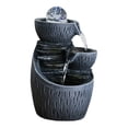 thumbnail image 3 of Adorno de mesa con cascada para interiores, diseño fengshui con bola giratoria y, 3 of 9