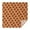 Orange Bigfoot and, variant on White Bigfoot and Pine Tree Pattern Square Tablecloth,Waterproof Square Table Cover,Wipeable Spillproof Washable Table Cover for Home Kitchen Party Decor 42"X42"(107x107cm)