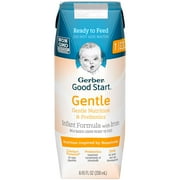 Gerber Good Start Gentle Non-GMO Ready to Feed Infant Formula, Stage 1, 8.45 fl. oz.