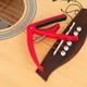 thumbnail image 5 of Accesorios universales para cejilla de guitarra, llave de sujeción de cambio rápido para guitarra acústica clásica. rojo, 5 of 9