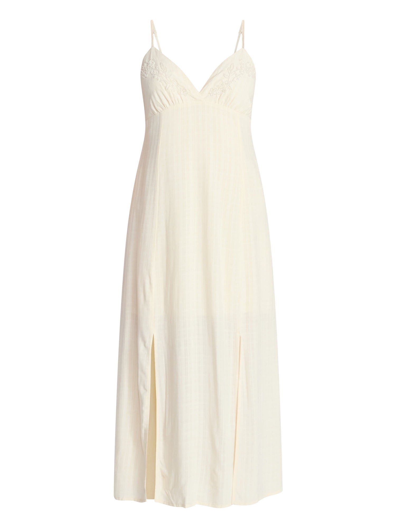 No Boundaries Beaded Maxi Dress with Slits, Women's XXS-XXL