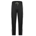 thumbnail image 4 of 50% off Clear! safuny Cargo Pants for Men High Waist Fashion Fall Winter Long Trousers Comfy Lounge Casual Soft Safety Full Pants with Pocket Solid Color Black XXL, 4 of 5