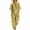 Yellow, variant on OVAFBAU Women 2 Piece Loungewear Set Beach Vacation Sweatsuit Tracksuit Set Women's Summer Cotton Linen V Neck Top Wide Leg Pants Comfortable Outfits Set Summer Outfits