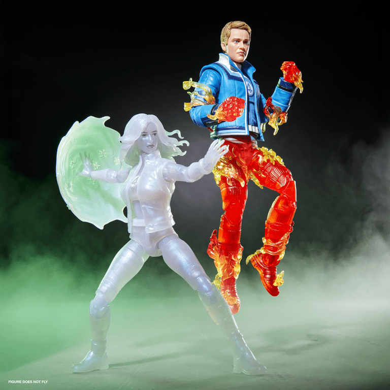 Marvel Legends Series Marvel's Invisible Woman & Human Torch, 2