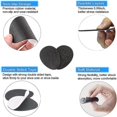 thumbnail image 4 of 3 pares de protectores de suela adhesivos de goma antideslizantes para zapatos de mujer, tacones altos y botas., 4 of 4
