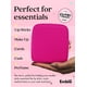 thumbnail image 3 of Bolsa de maquillaje Embla, bolsa de viaje para cosméticos y neceser, fucsia, 3 of 6