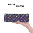 thumbnail image 3 of Xecao Colorful Dinosaur Print Leather Pencil Case -Stationery Bag Pen Holder for Work & Office, 3 of 5