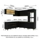 thumbnail image 3 of Cocina Integral Completa Modular Madesa Reims 452cm NN 01, 3 of 10