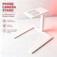 thumbnail image 5 of YLOHUIL Adjustable Overhead Phone Mount, Desk Tripod Stand for Camera and Smartphone, Content Creator Essentials for Cooking Drawing Art Video Recording, 5 of 6