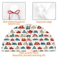 thumbnail image 4 of Sikiie Artoon Car 30-48 inches {designName} Print Christmas Tree Skirt Snowman Xmas Tree Skirt with Edge Christmas Decorations for Holiday Party36", 4 of 7