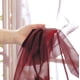thumbnail image 5 of Cortinas OVZME Burgundy Sheer, 2 paneles, 107 x 244 cm, 5 of 7