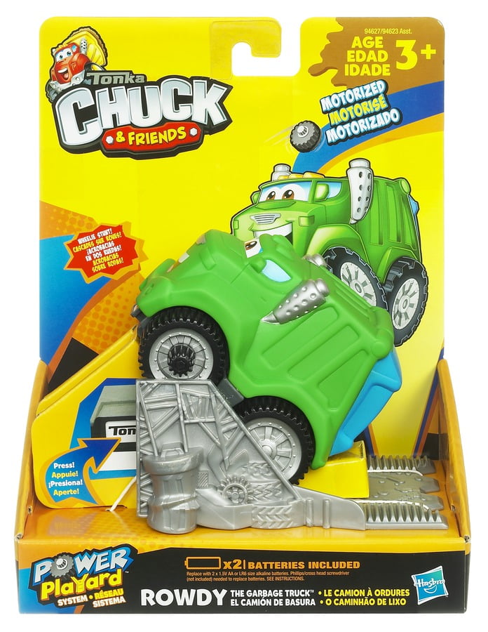 rowdy the garbage truck