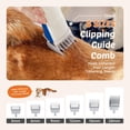thumbnail image 4 of 2.5L Cup Professional Pet Grooming Vacuum Kit, 3 Suction Modes and 5 Groomer Tools with Cordless Low Noise Dog Clippers for Cats, Other Animals Hair Trimmer, 4 of 10
