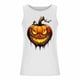 thumbnail image 4 of Camiseta sin mangas de cuello redondo para hombre, con estampado de Halloween, cuello redondo, estilo informal, deportiva, para hombre, 4 of 5