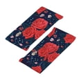 thumbnail image 3 of Yiaed Rose Flower Print Sports Headbands,Moisture Wicking Workout Headband, Sweatband Headbands for Running,Cycling for Women and Men, 3 of 8