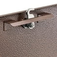 thumbnail image 6 of Mail Boss Locking Security Drop Box, 16 1/4"H x 11 1/4"W x 4 3/4"D, Bronze, 6 of 10