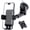 Black & Silver, variant on 3-in-1 Phone Mount for Dashboard, Windshield & Air Vent - Suction Cup Holder with Adjustable Arm & 360? Rotation - Universal Cell Phone Holder for & Android Smartphones