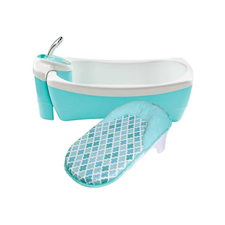 Sports Infant Baby Mobile Shower - Summer Infant Lil’ Luxuries Whirlpool, Bubbling Spa & Shower, Blue