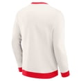 thumbnail image 3 of Men's Darius Rucker Collection by Fanatics  Cream Kansas City Chiefs Colorblock Pullover Sweatshirt, 3 of 6